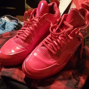 Size 12 Jordan Red 4's